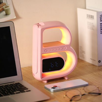 B-Shaped Blutooth Speaker with Charger