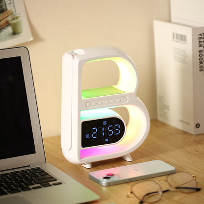 B-Shaped Blutooth Speaker with Charger