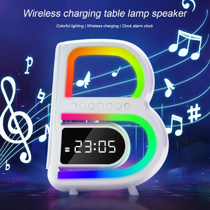 B-Shaped Blutooth Speaker with Charger