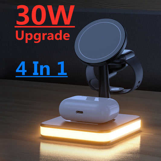 4 In 1 Magnetic Wireless Charger Stand