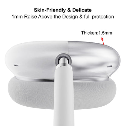 For Air Pods Max Transparent Case Protective Cover - Concept Gadgets
