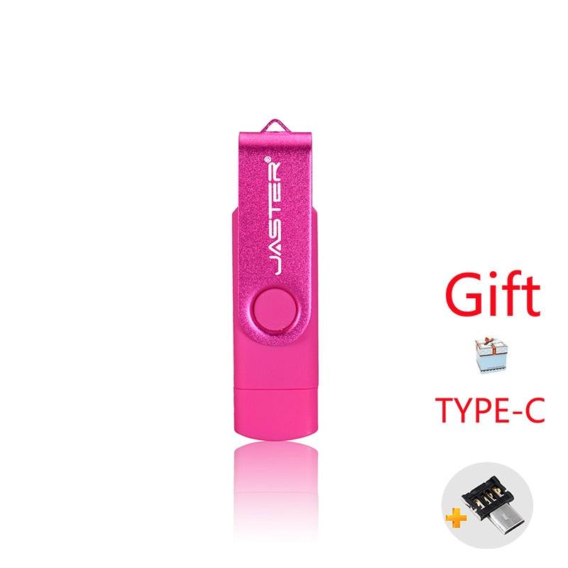 Rotatable Pen drive For Android Micro/PC 64gb/32gb/16gb - Concept Gadgets