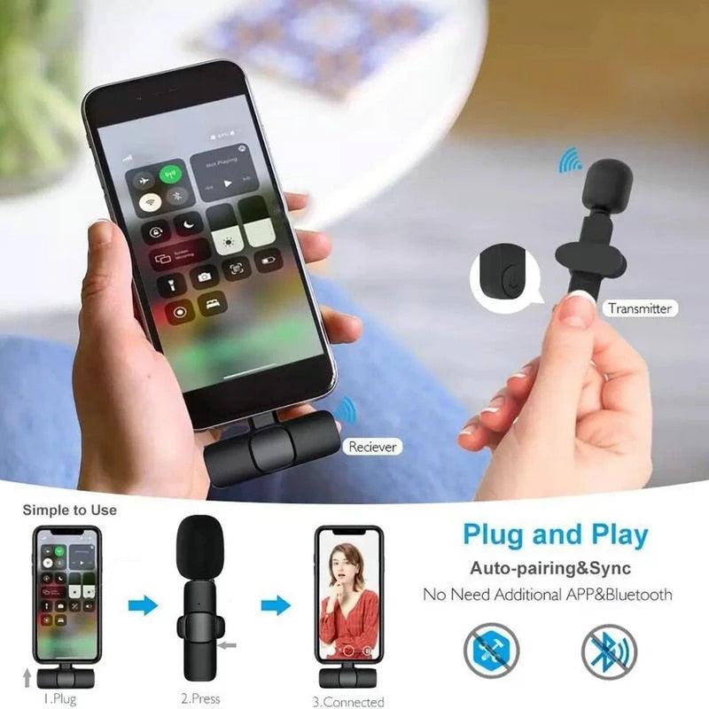 Mini Mic for iPhone Android Live Broadcast Gaming Phone Mic - Concept Gadgets