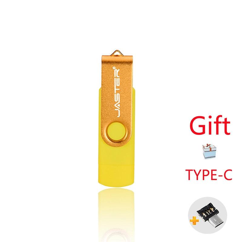 Rotatable Pen drive For Android Micro/PC 64gb/32gb/16gb - Concept Gadgets
