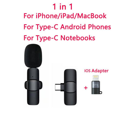 Mini Mic for iPhone Android Live Broadcast Gaming Phone Mic - Concept Gadgets