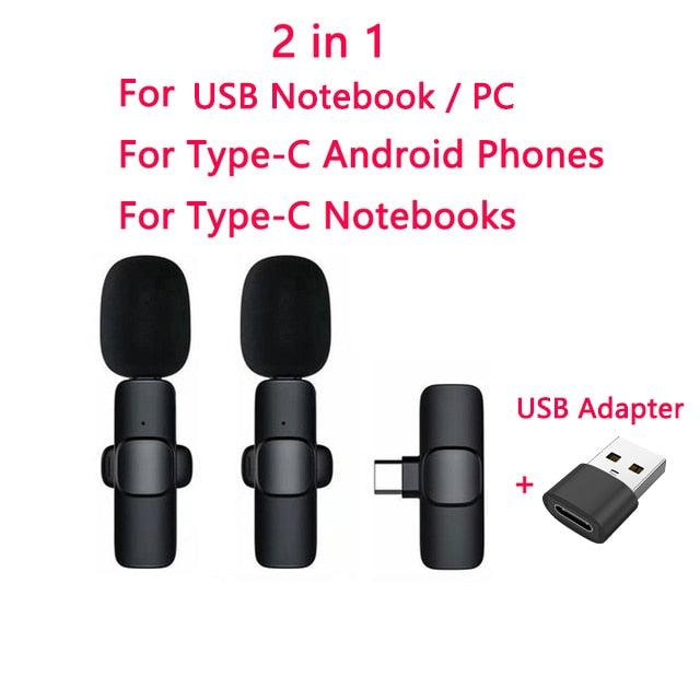 Mini Mic for iPhone Android Live Broadcast Gaming Phone Mic - Concept Gadgets