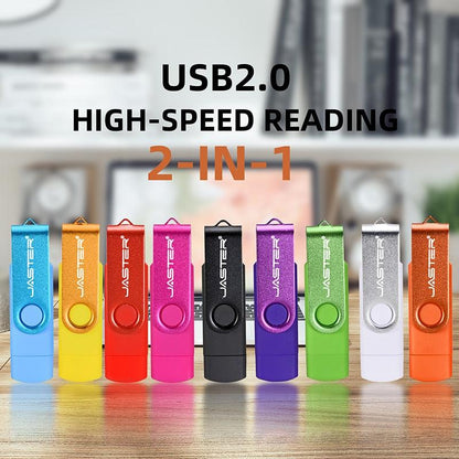 Rotatable Pen drive For Android Micro/PC 64gb/32gb/16gb - Concept Gadgets