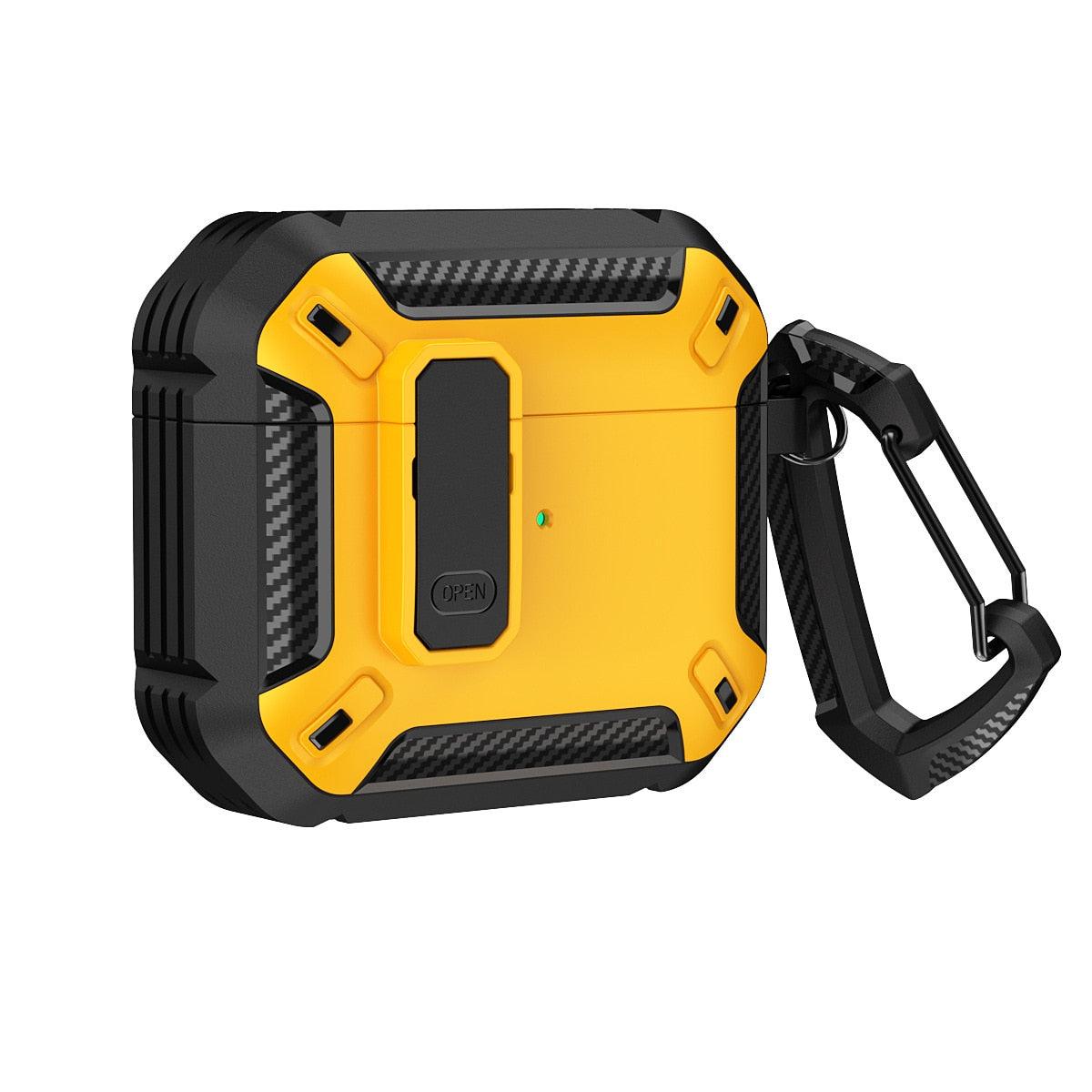 Luxury Switch Earphone Case For Airpods Pro 2 3 Case Shockproof Cover For Apple - Concept Gadgets