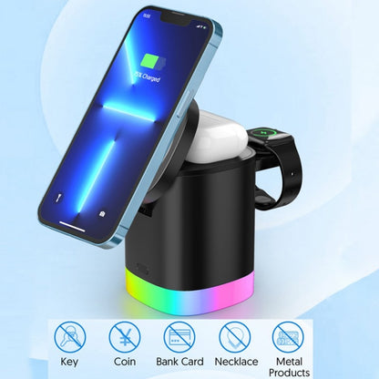 RGB 4 In 1 Magnetic Wireless Fast Charger