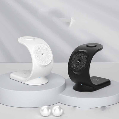 Vertical Three-in-one Magnetic Wireless Charger - Concept Gadgets